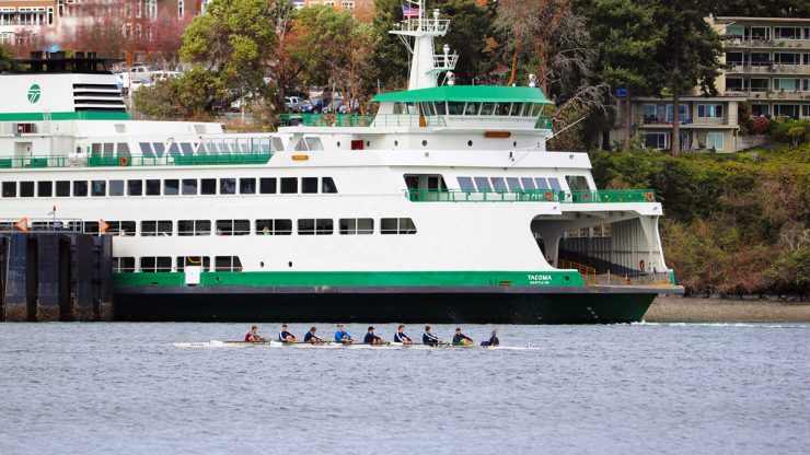 BIR Juniors - Eagle Harbor with WSDOT ferry