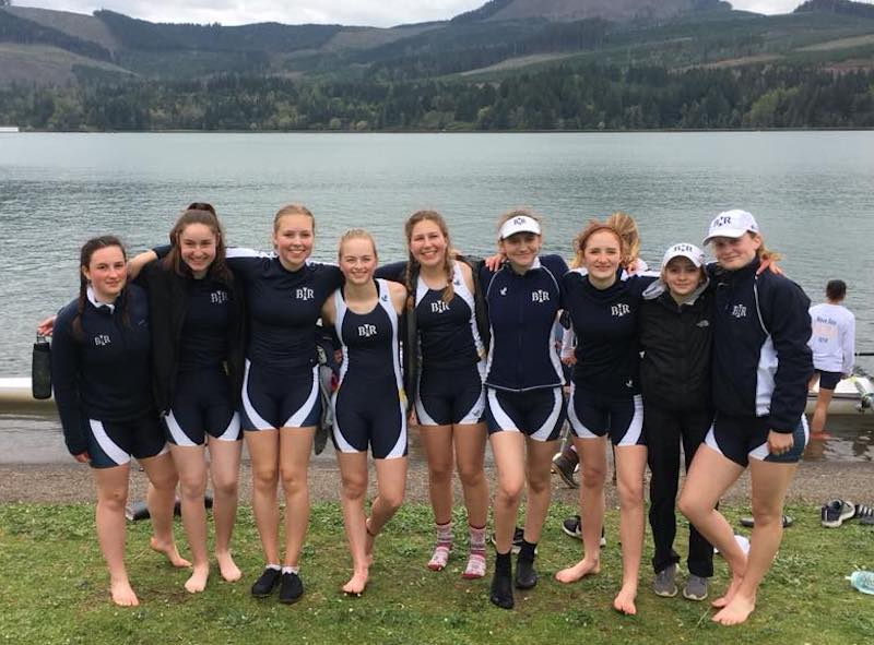 BIR Juniors 8 at Covered Bridge Regatta 2018